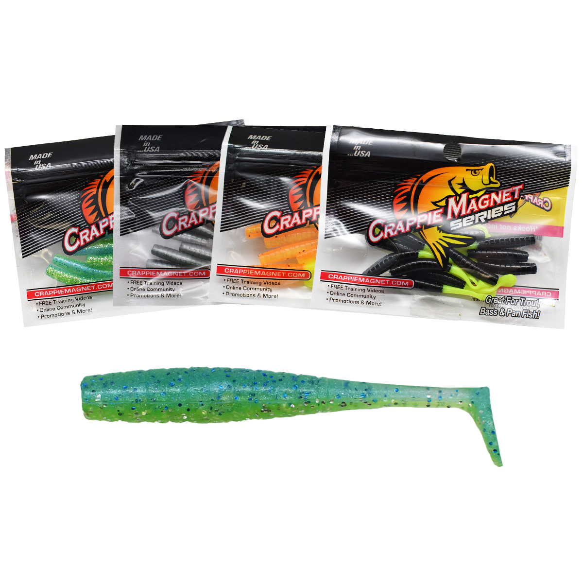Tiny Dancer 12pc Pack - CRAPPIE MAGNET