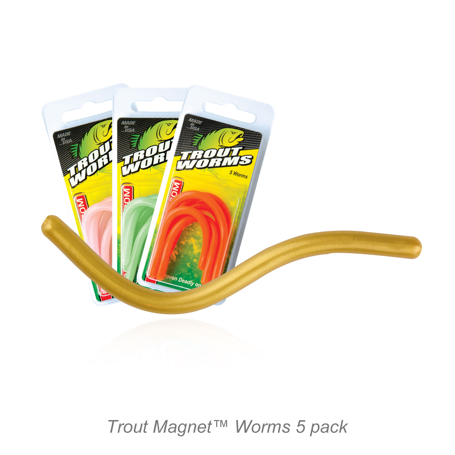 Trout Magnet Worms - TROUT MAGNET