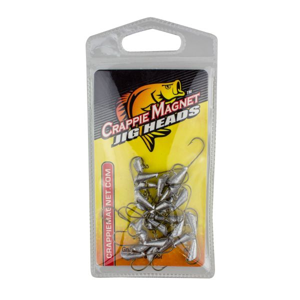 Crappie Magnet Jig Head-1/32oz Unpainted 25pk