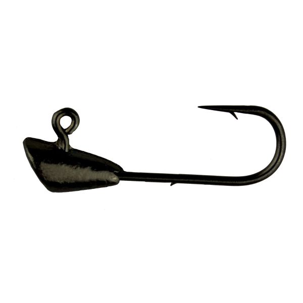Trout Magnet Lead Free Jig Head-1/64oz Black 5pk