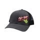 Eye Hole Hat - Charcoal Black