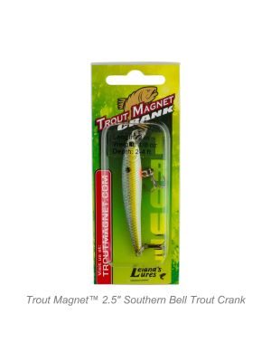Leland Lures Trout Magnet Crank Bait, Hawk Trout, 2.5-Inch
