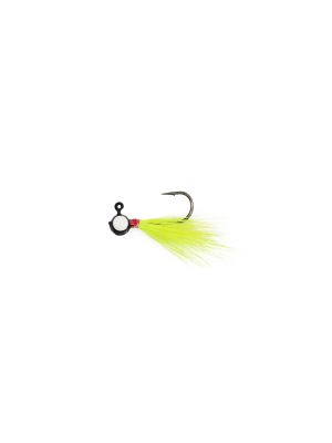 Leland Pop Eye Jig 1-64 2ct Black-White-Black - Bass Fishing Hub