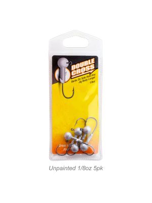 Crappie Magnet Double Cross Jig Heads Chartreuse / 1/16 oz