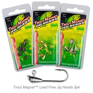 Trout Magnet™ Lead Free Jig Heads 5pc. Pack