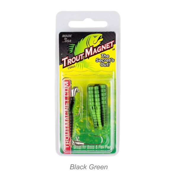 Trout Magnet 9pc Pack-Black/Green