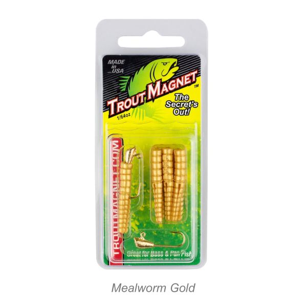 Leland Lures Trout Magnet Combo Pack 8-Piece 1/64 oz (Select Grub Color) TM