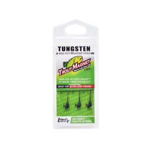 TM Tungsten Jig Head-1/32oz Black 3pk 