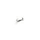 Pop Eye Jig-White/Black 1/32oz