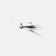 Pop Eye Jig-White/Black 1/64oz