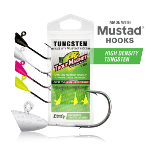 Trout Magnet Tungsten Jig Heads-1/32oz 3pk