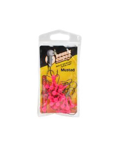 Double Cross Jig Head-Pink 1/16oz 25pk