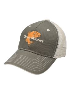 Trout Magnet Hat - Olive/Cream Mesh