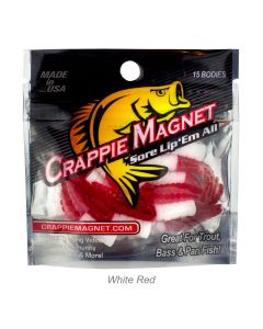 Crappie Magnet 15pc Body Pack-White/Red