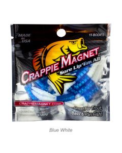 Crappie Magnet 15pc Body Pack-Blue/White