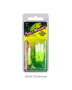 Trout Magnet 9pc Pack-White/Chartreuse