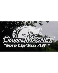 Crappie Magnet Window Decal