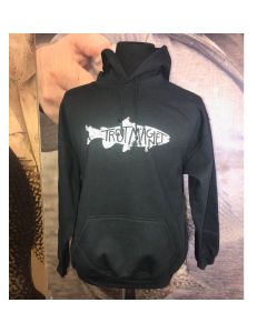 Trout Magnet Sweatshirt-X-Large-Black