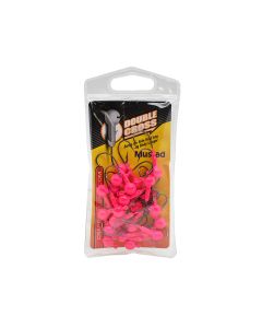 Double Cross Jig Head-Pink 1/8oz 25pk