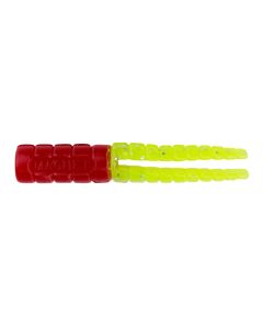 Crappie Magnet 50pc Body Pack-Red/Chartreuse Flash