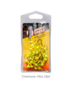 Double Cross Jig Head-Chartreuse 1/8oz 25pk