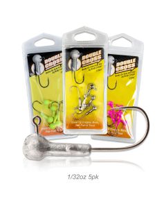 Double Cross Jig Head 1/32oz 5pk