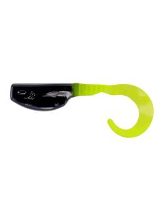 Slab Curly-Black/Chart 12pc Pk