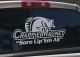 Crappie Magnet Window Decal (Large)