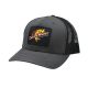 Crappie Magnet Hat- Charcoal Black Patch