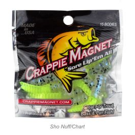 Crappie Magnet 15pc Body Pack-Sho Nuff/Chart